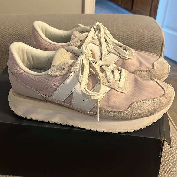 New Balance 237 Sea Salt/Stone Pink/Moonbeam - Picture 3 of 8